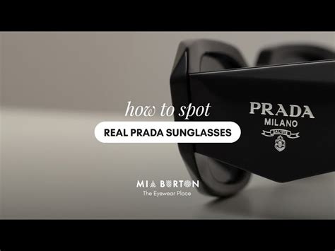 prada sonnenbrille echtheit prüfen|How to Tell Fake vs. Real Prada Sunglasses – LegitGrails.